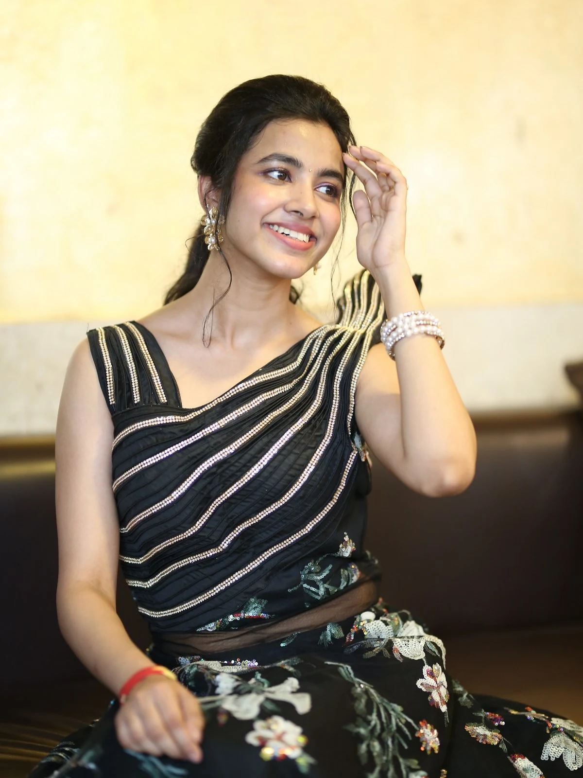 Shivani Nagaram Photos at Suhas Ambajipeta Marriage band Movie song launch