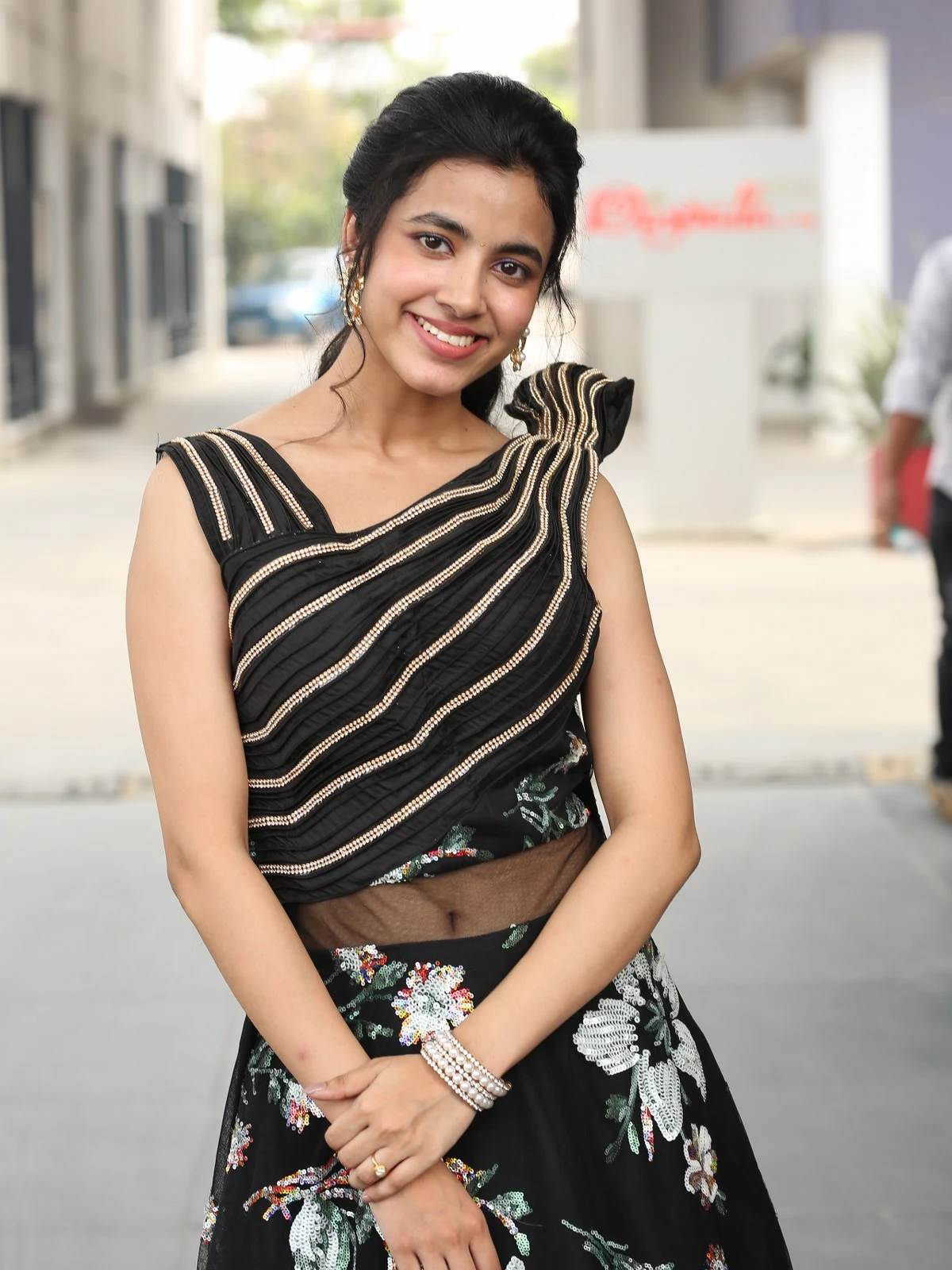 Shivani Nagaram Photos at Suhas Ambajipeta Marriage band Movie song launch
