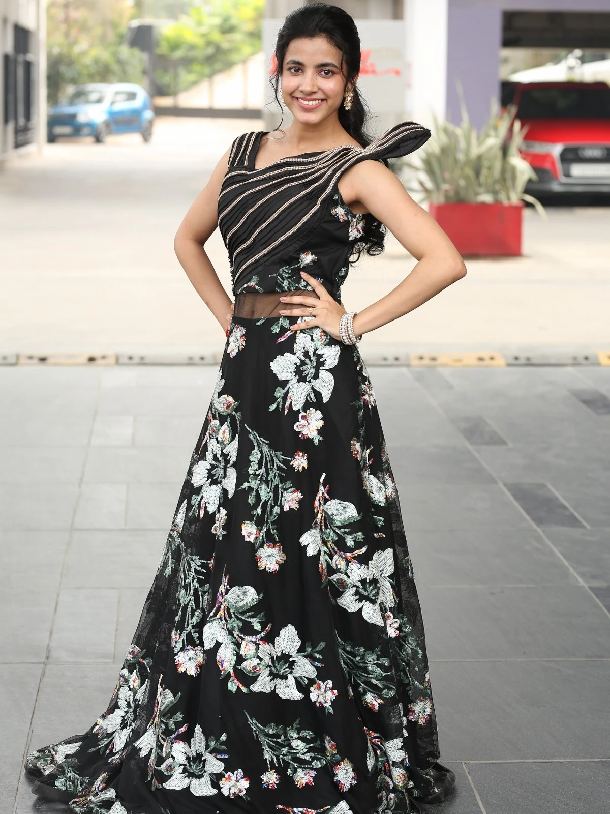 Shivani Nagaram Photos at Suhas Ambajipeta Marriage band Movie song launch
