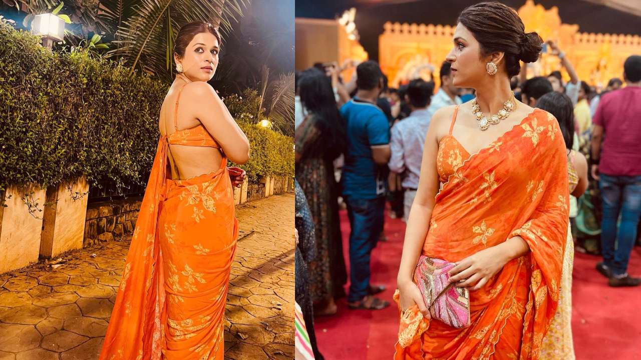 Shraddha Das : దసరా సెలబ్రేషన్స్.. చీరలో సందడి చేస్తున్న శ్రద్ధాదాస్..