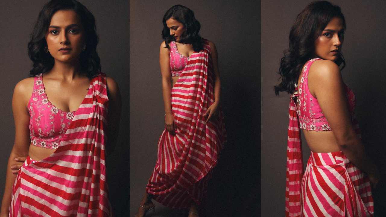 Shraddha Srinath : వెరైటీ చీరకట్టులో శ్రద్ధా శ్రీనాథ్ హాట్ ఫోజులు..