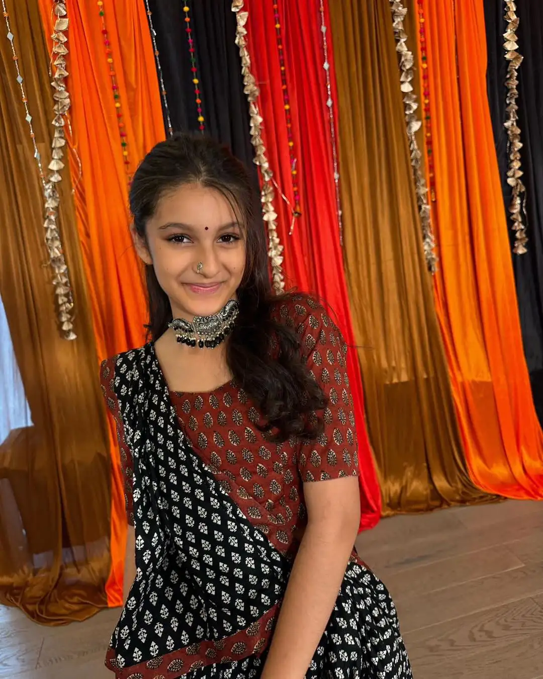 Sitara Ghattamaneni Traditional looks for Dasara