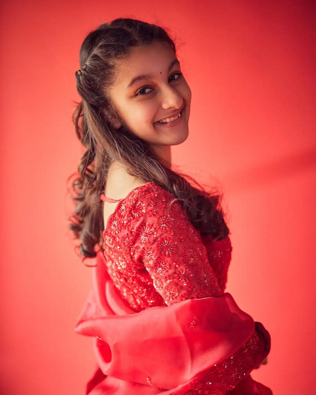 Sitara Ghattamaneni Traditional looks for Dasara