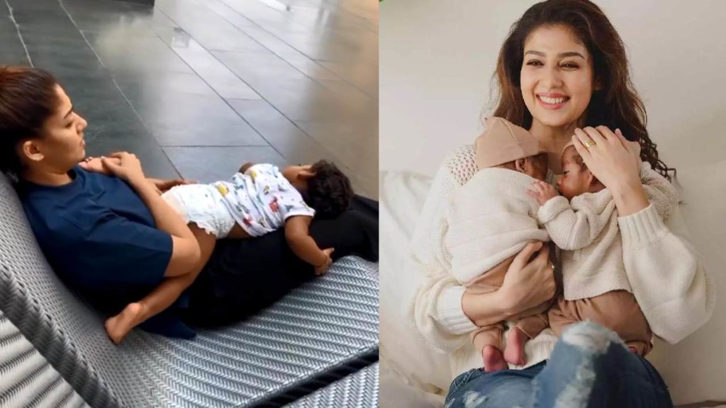 South star heroine Nayanthara cute video with her son Uyir