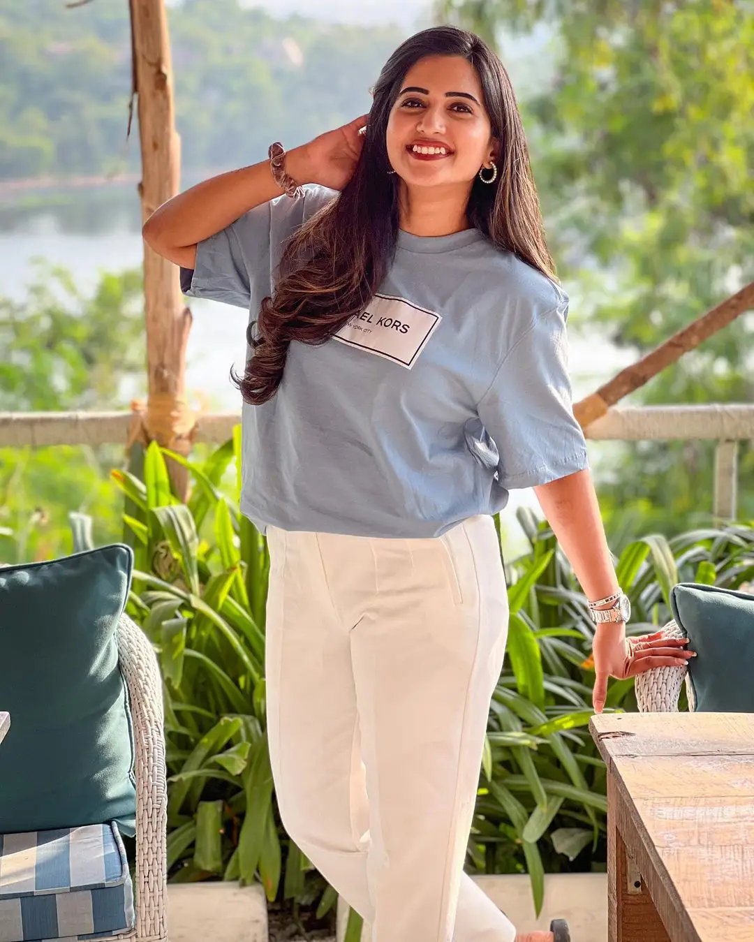 Sravanthi Chokarapu Stylish Cute Photos