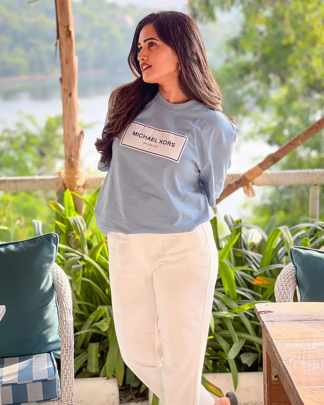 Sravanthi Chokarapu Stylish Cute Photos