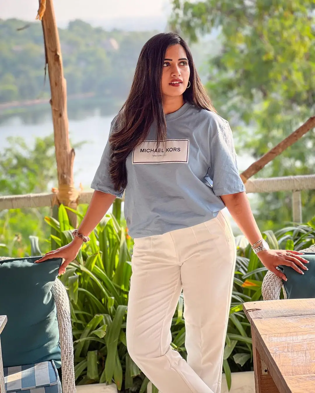 Sravanthi Chokarapu Stylish Cute Photos