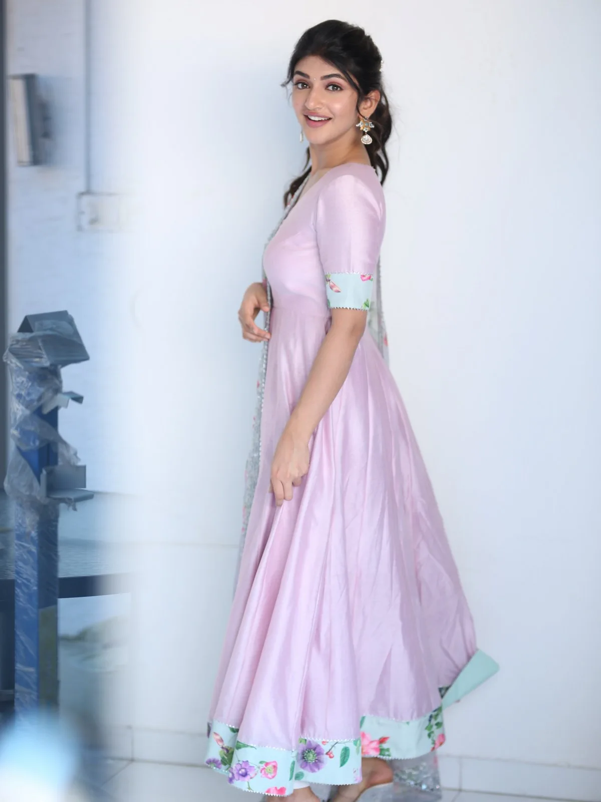 Sreeleela Cute Photos At Bhagavanth Kesari promotions