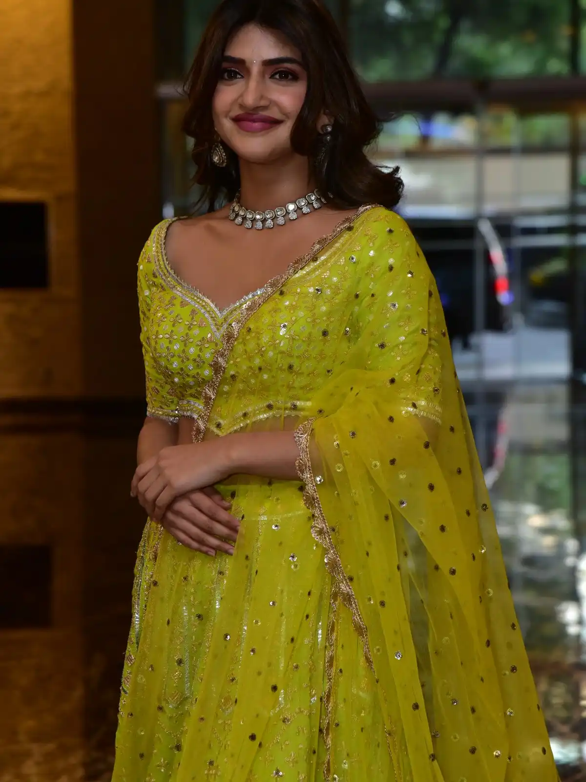 Sreeleela Photos at Aadi Keshava song launch event