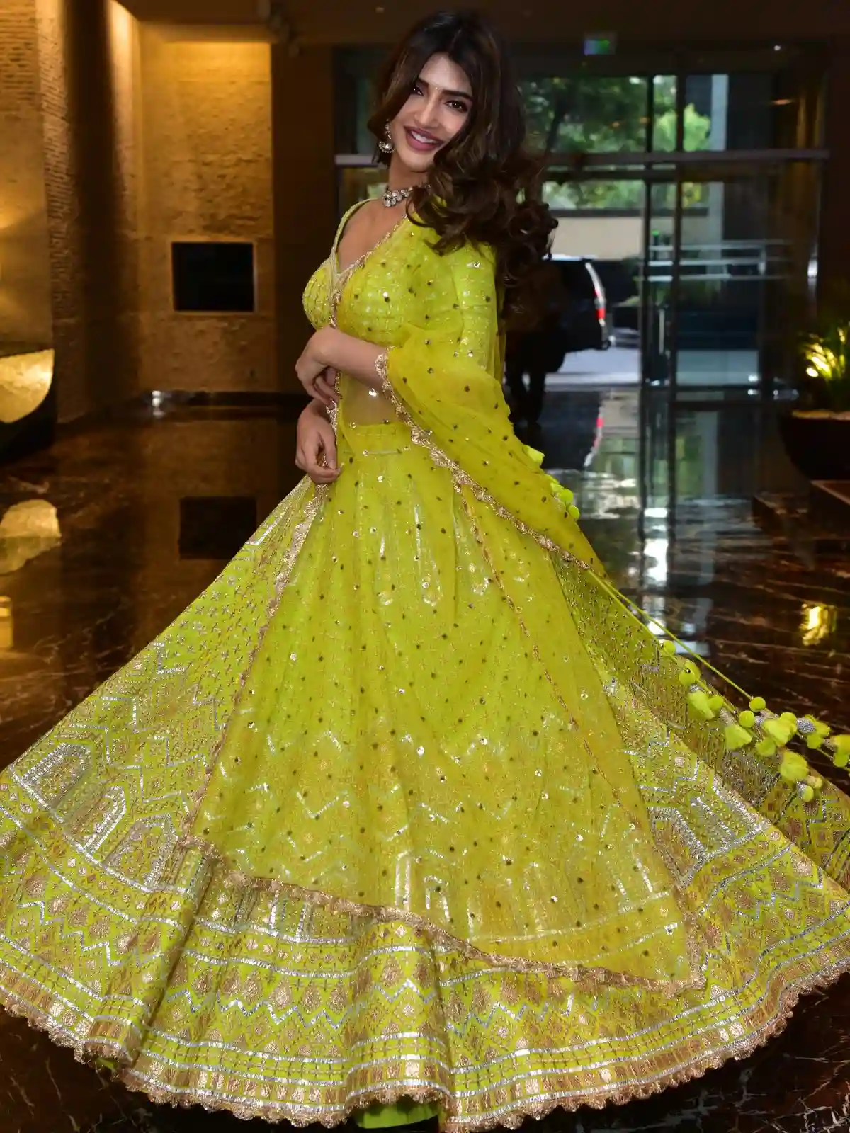 Sreeleela Photos at Aadi Keshava song launch event