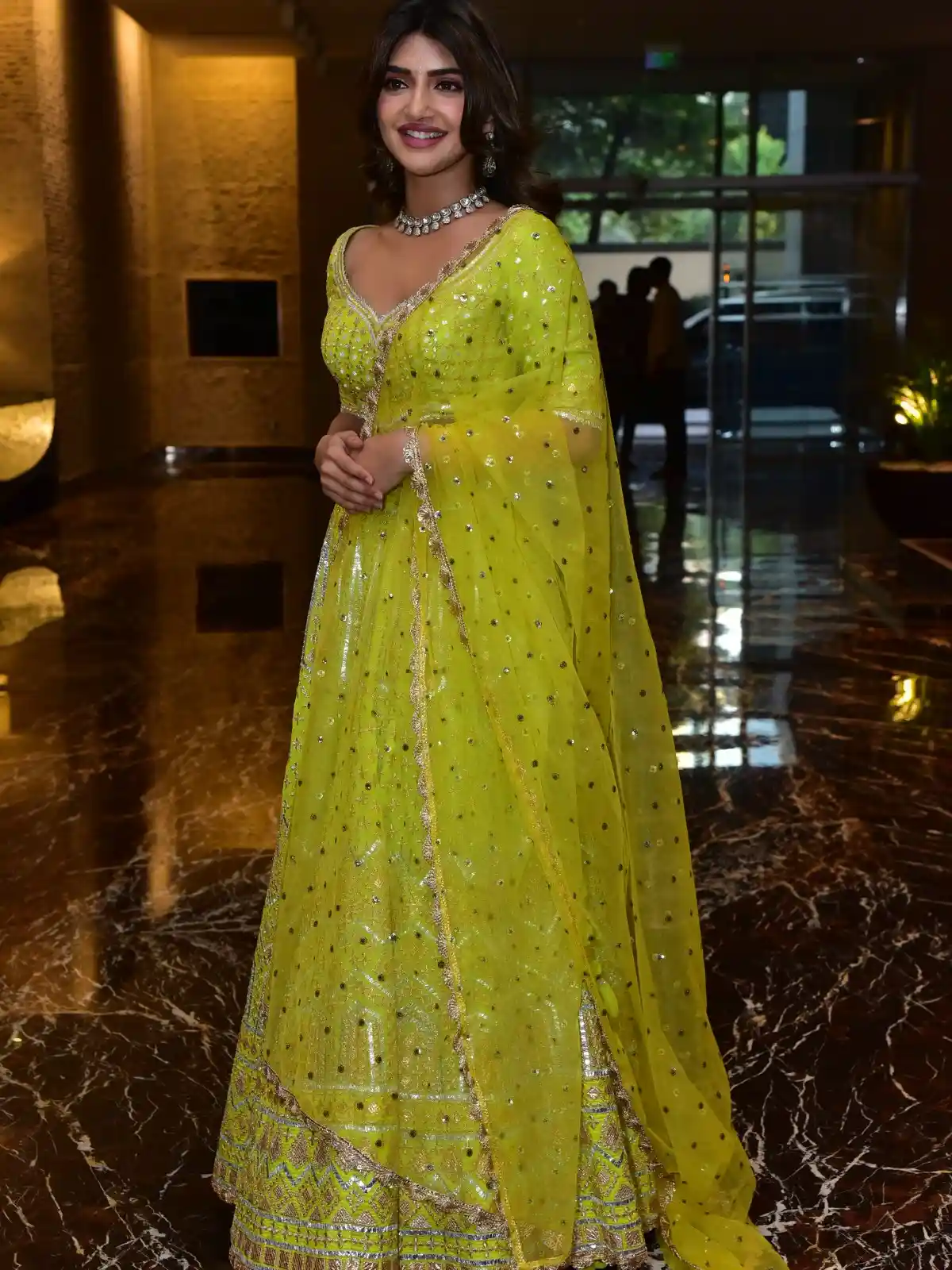 Sreeleela Photos at Aadi Keshava song launch event
