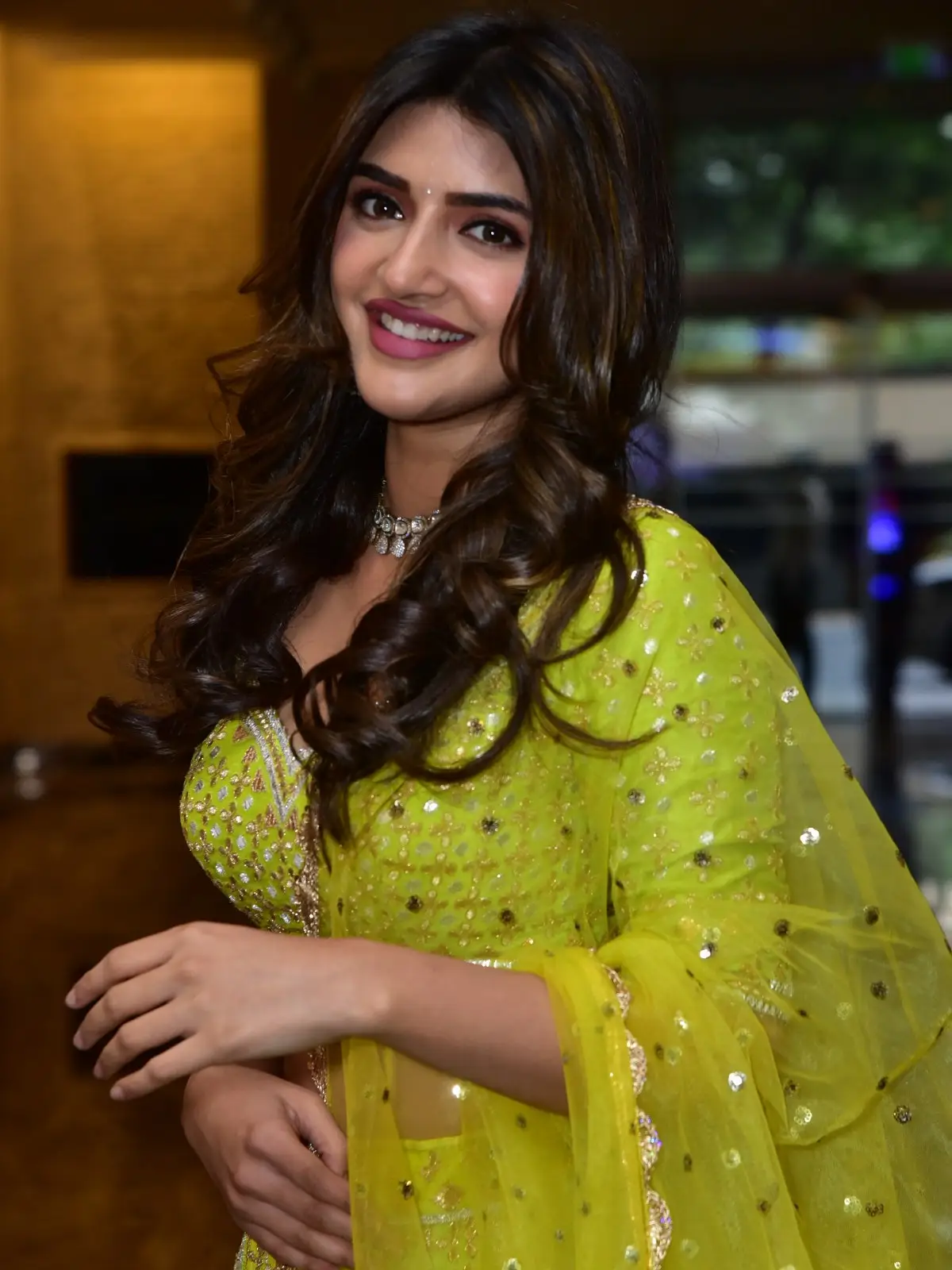 Sreeleela Photos at Aadi Keshava song launch event