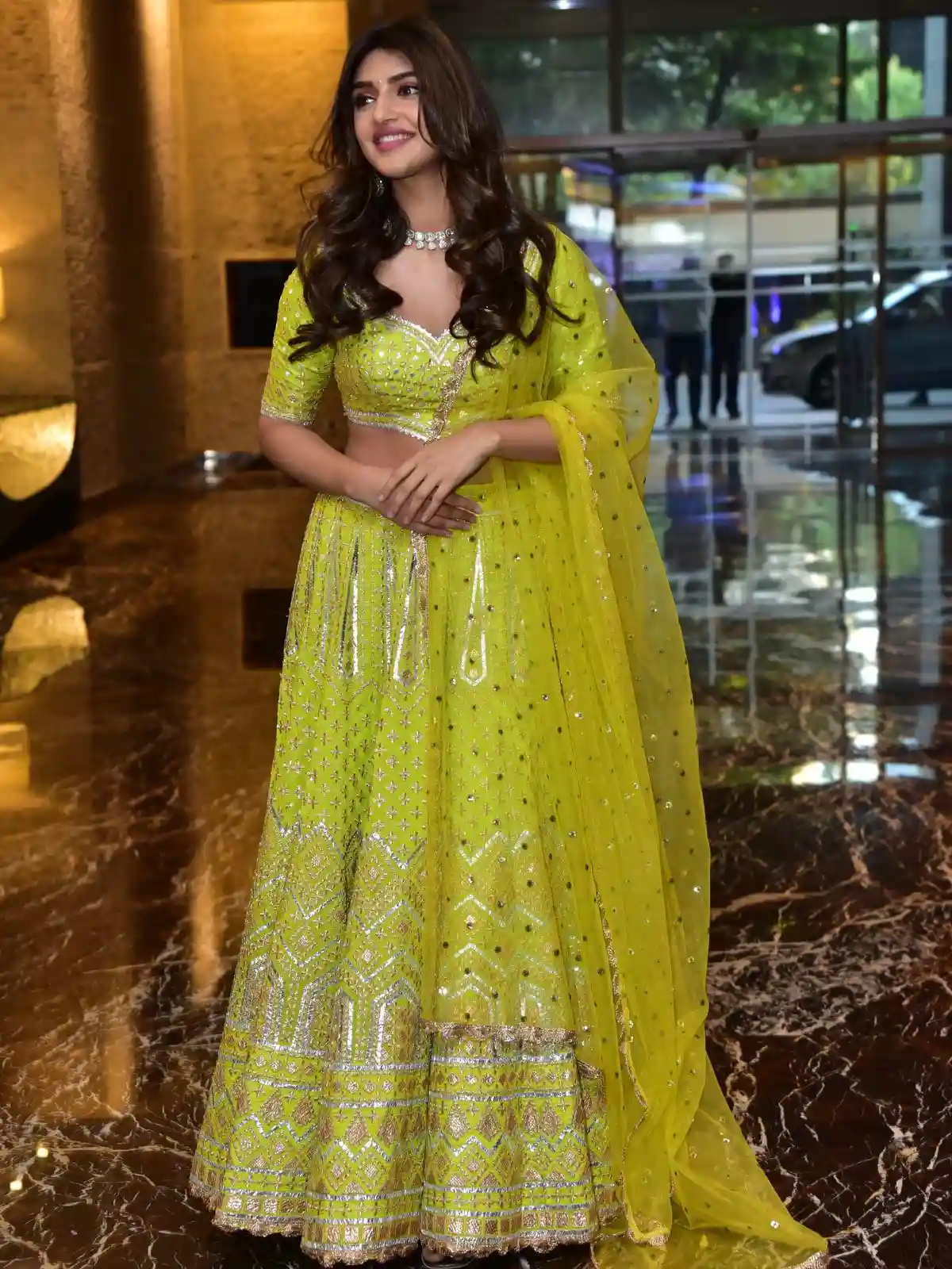 Sreeleela Photos at Aadi Keshava song launch event