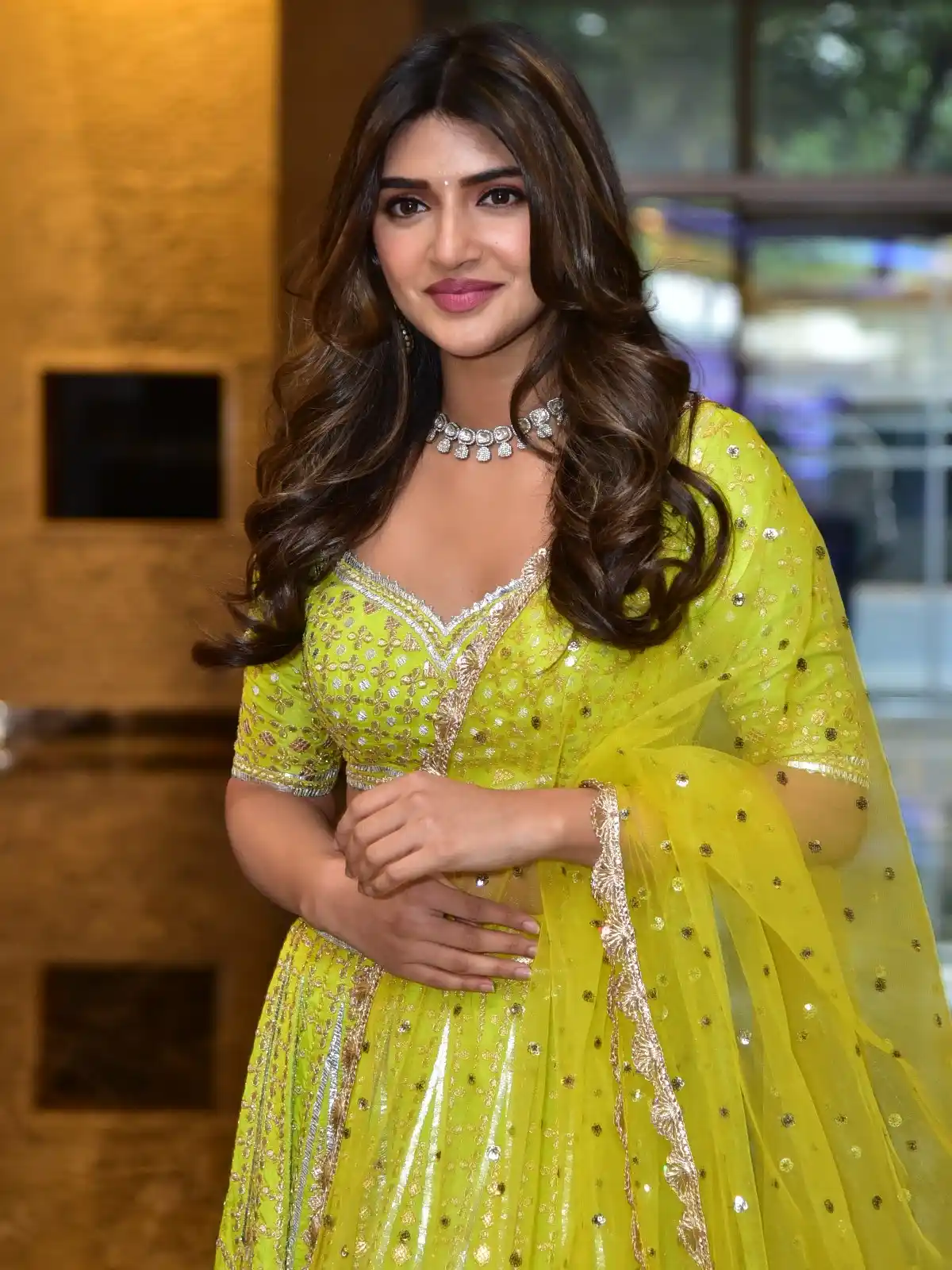 Sreeleela Photos at Aadi Keshava song launch event