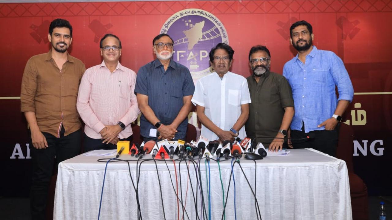 TFAPA : సినీ పరిశ్రమ కోసం ఇవన్నీ చేయండి.. తమిళనాడు ప్రభుత్వానికి సినీ నిర్మాతల రిక్వెస్ట్.. TFAPA : సినీ పరిశ్రమ కోసం ఇవన్నీ చేయండి.. తమిళనాడు ప్రభుత్వానికి సినీ నిర్మాతల రిక్వెస్ట్..