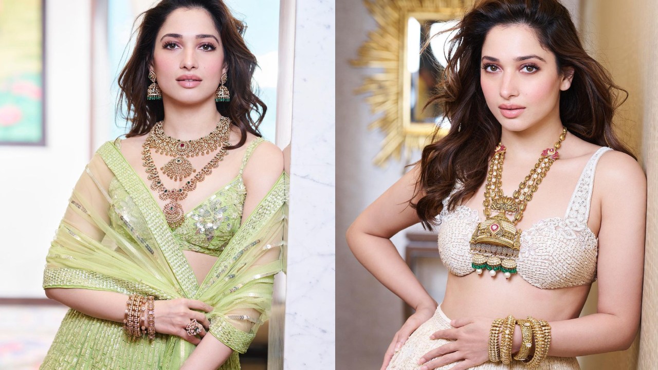 Tamannaah Bhatia : భారీ నగలతో తమన్నా తళుకులు..