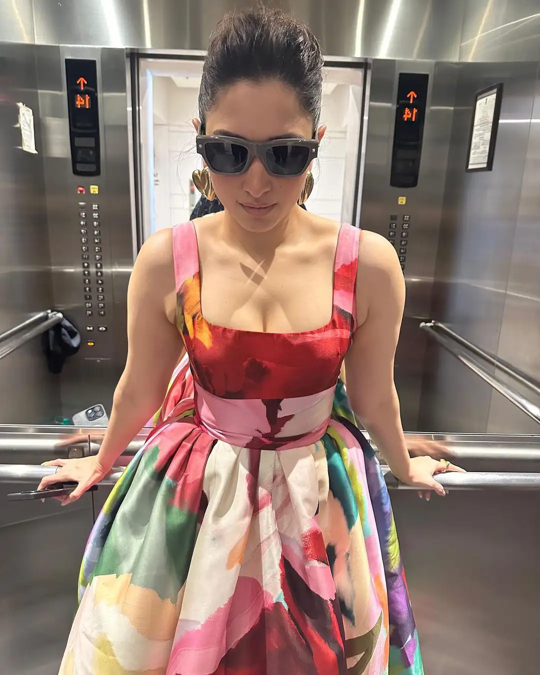 Tamannaah Bhatia Stunning Looks in Long Frock