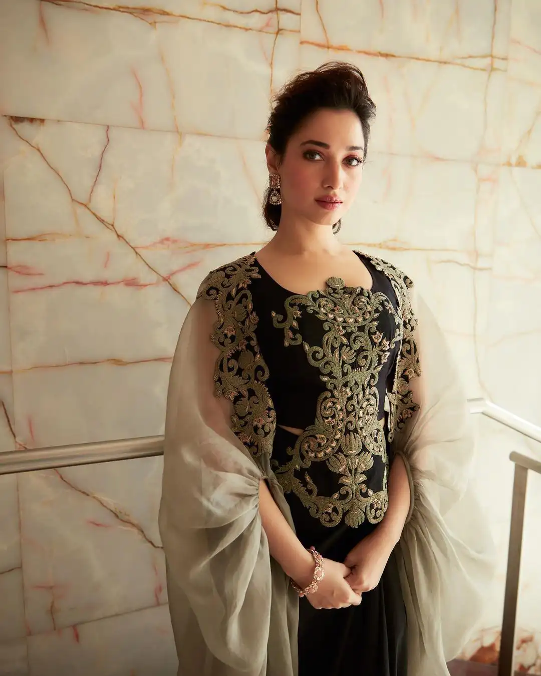 Tamannaah Bhatia with Huge Ornaments