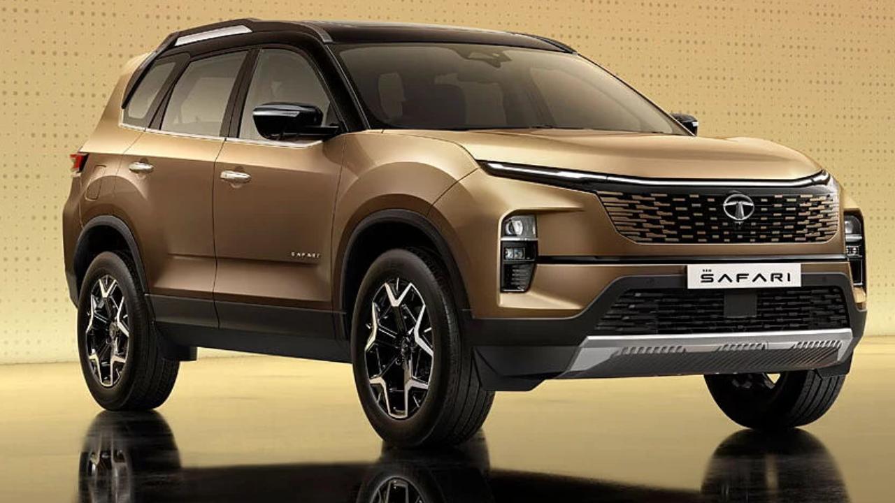 Tata Safari And Harrier Facelift Cars Bookings open at Rs 25K All Details in Telugu