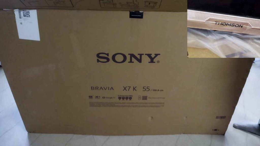 Thomson TV Instead Of Sony TV