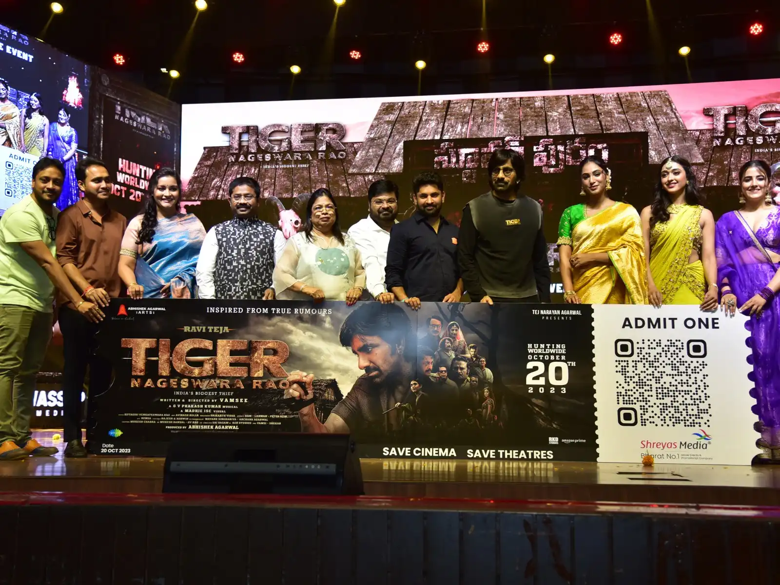 Tiger Nageswara Rao Movie Pre Release Event