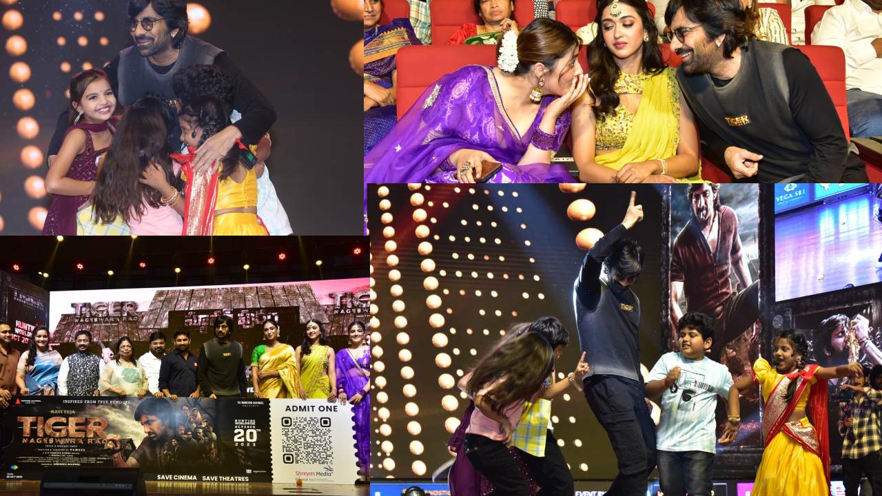 Tiger Nageswara Rao : టైగర్ నాగేశ్వరరావు ప్రీ రిలీజ్ ఈవెంట్ ఫొటోలు..