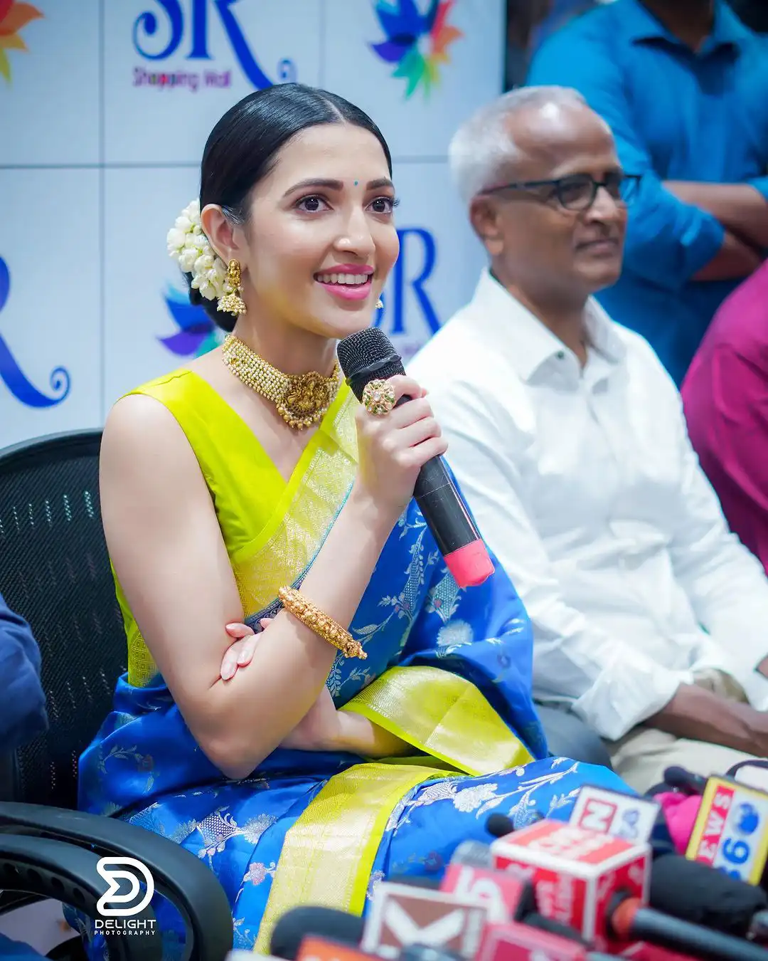 Neha Shetty saree photos - PC : Delight Photography