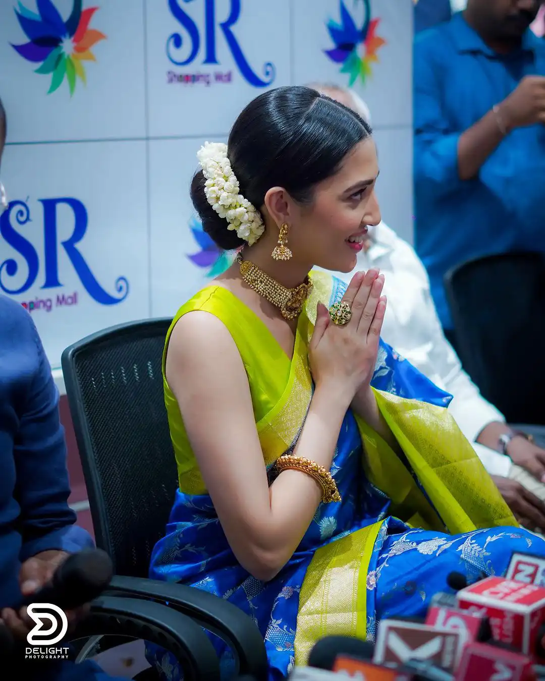 Neha Shetty saree photos - PC : Delight Photography