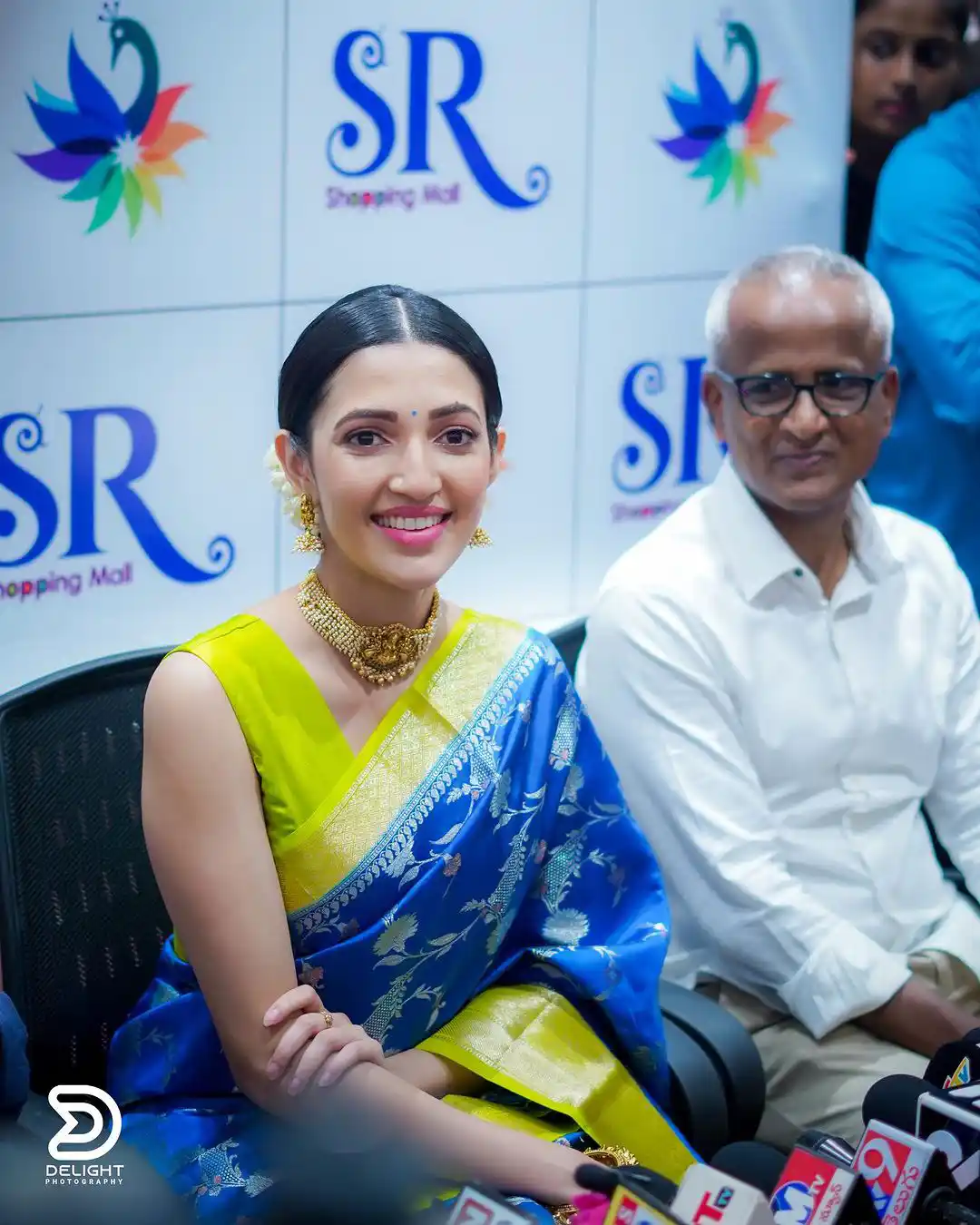 Neha Shetty saree photos - PC : Delight Photography