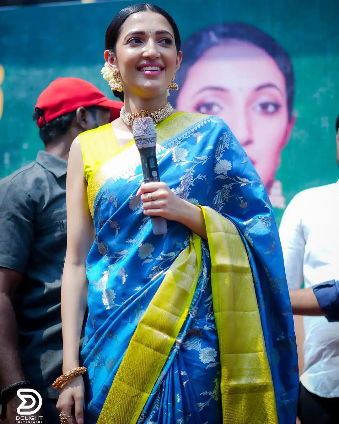 Neha Shetty saree photos - PC : Delight Photography