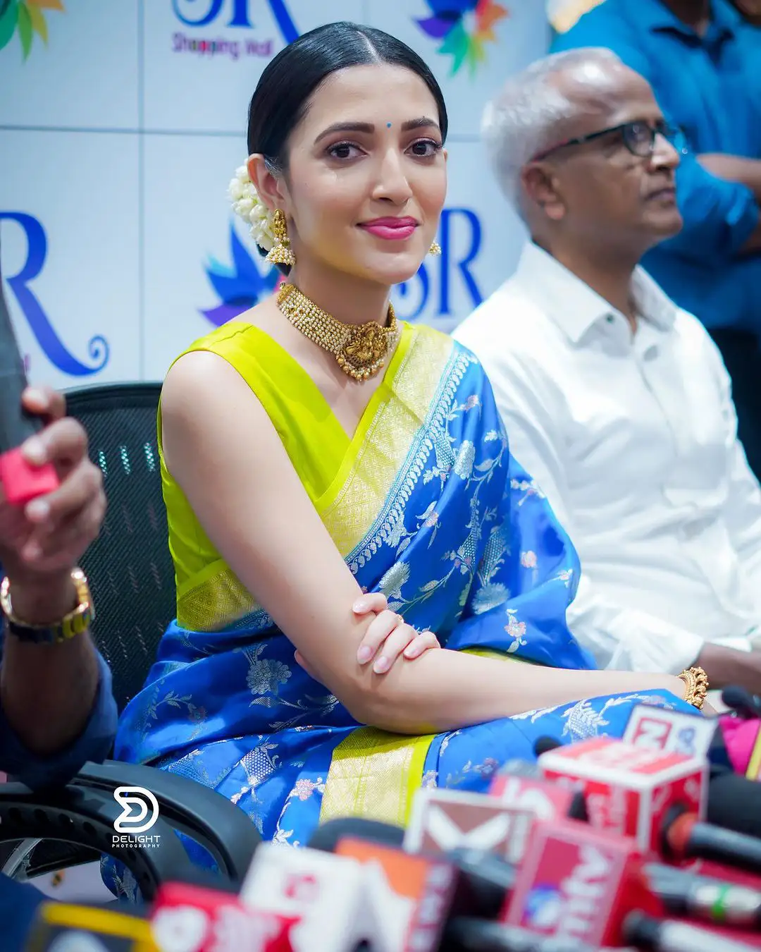 Neha Shetty saree photos - PC : Delight Photography