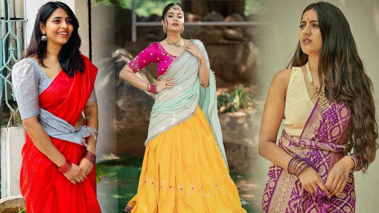 Celebrity Look : అందాల భామల దసరా స్పెషల్ ఫోటోషూట్స్.. Celebrity Look : అందాల భామల దసరా స్పెషల్ ఫోటోషూట్స్..