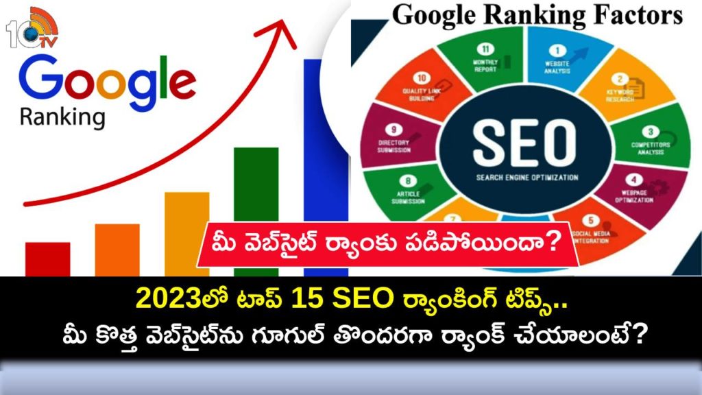Top 15 most important SEO ranking factors In 2023 Website Rankings