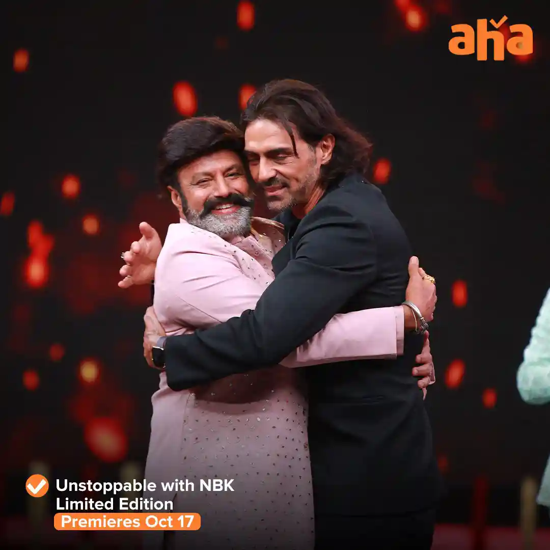 Bhagavanth Kesari Movie Team Visitis Unstoppable with NBK Season 3 First Episode