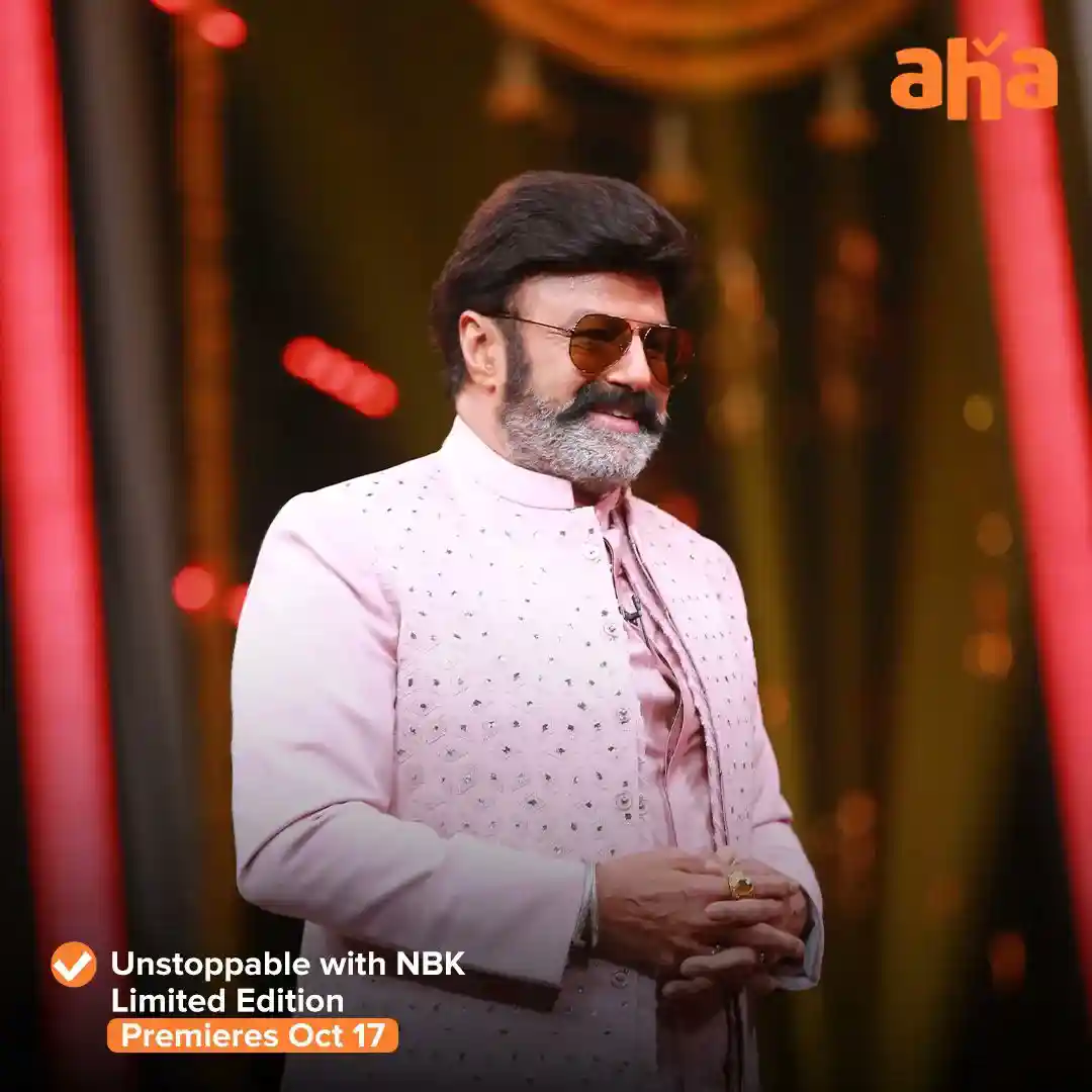 Bhagavanth Kesari Movie Team Visitis Unstoppable with NBK Season 3 First Episode
