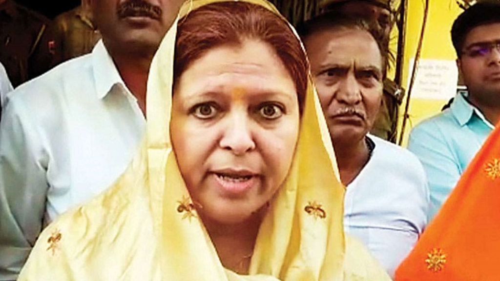 husband got mla ticket congress but why wife got angry