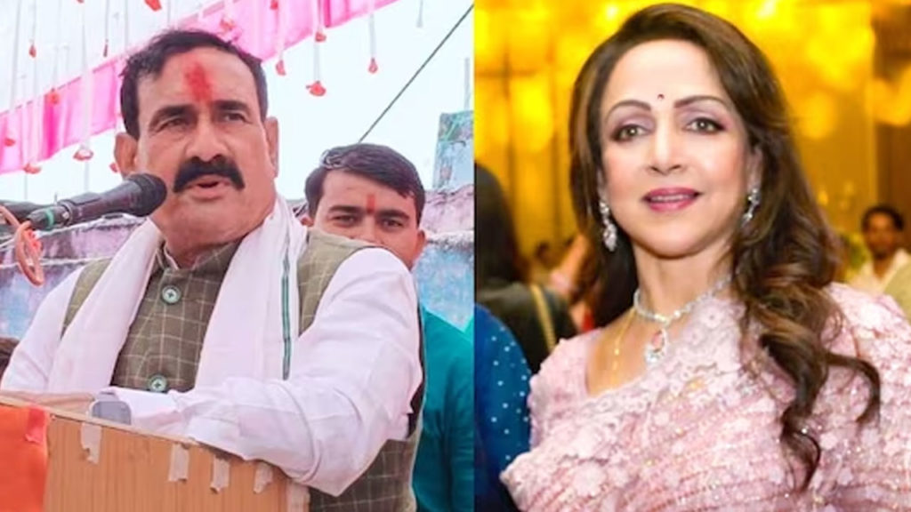 Made Hema Malini dance says bjp secior leader sparks row amid mp polls