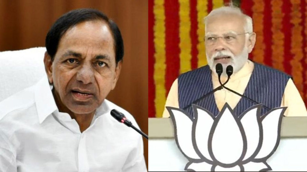 modi made serious allegations on telangana cm kcr