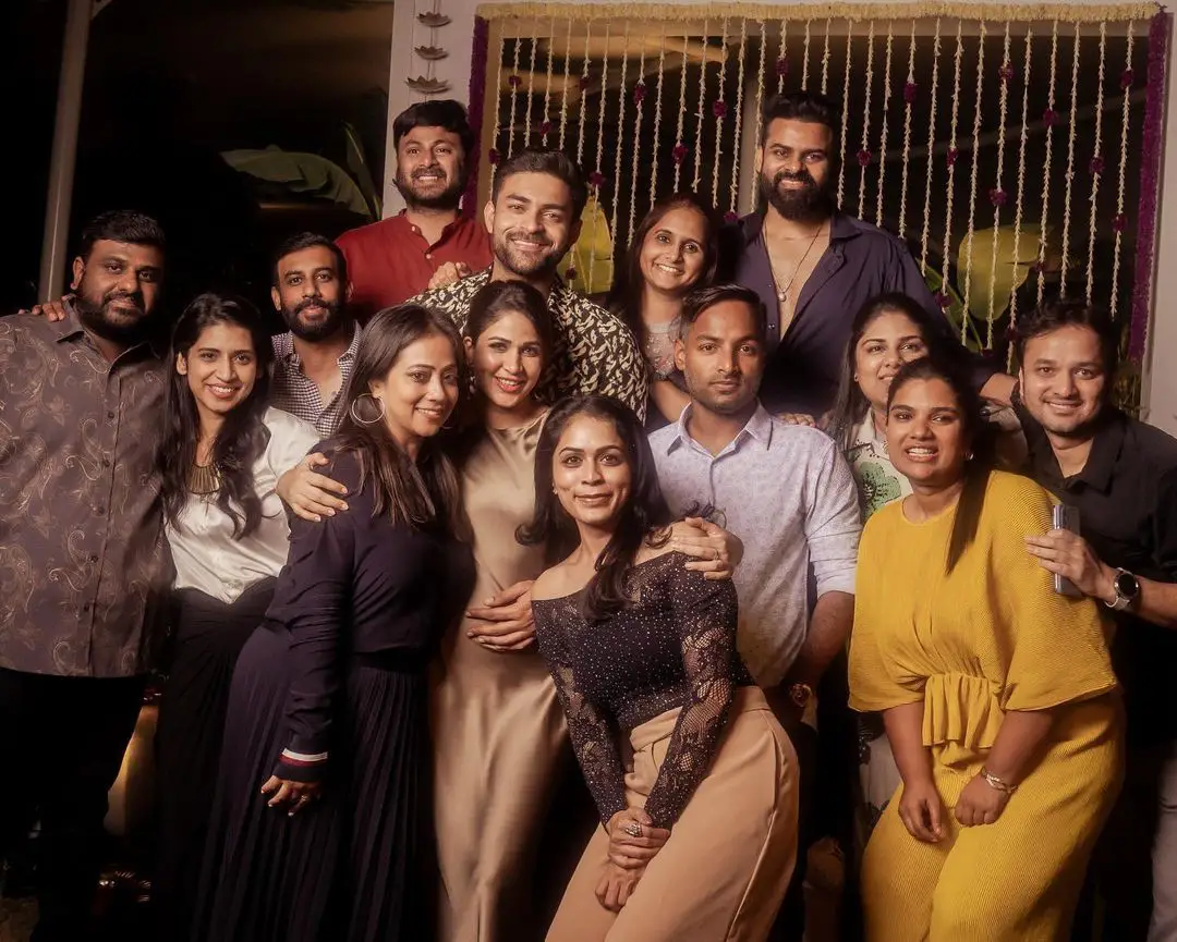 Varun Tej Lavanya Tripathi Pre Wedding Celebrations at Allu Family Home photos