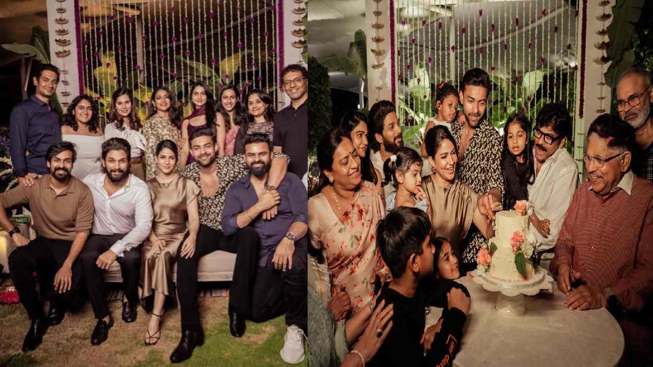 Varun Lavanya : అల్లువారి ఇంట.. వరుణ్-లావణ్య ప్రీవెడ్డింగ్ సెల‌బ్రేష‌న్స్ ఫోటోలు..