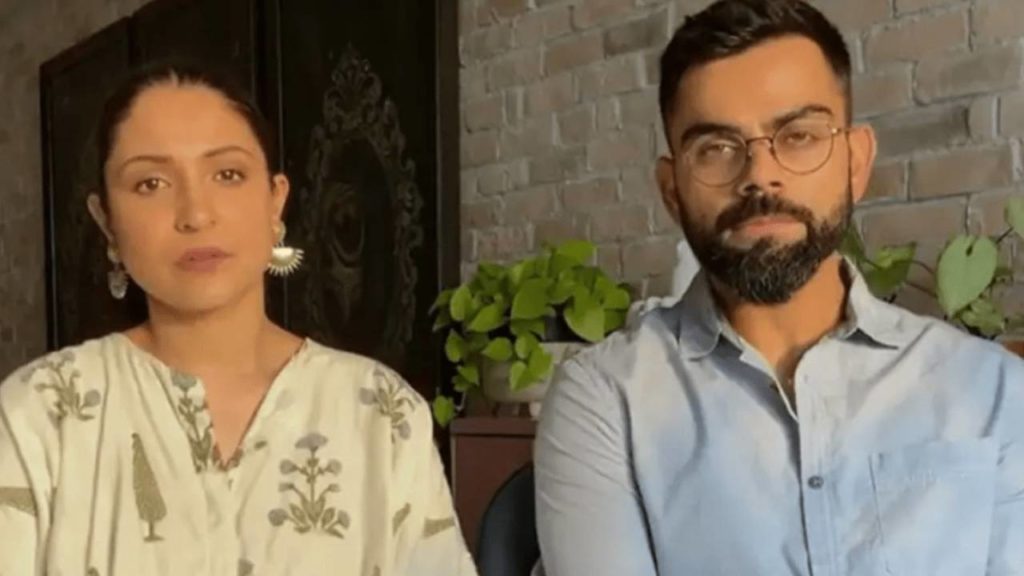 Virat Kohli and Anushka Sharma