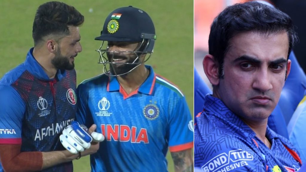 Virat Kohli and Naveen Ul Haq