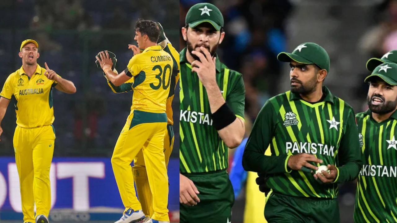 ODI World Cup 2023: ఆస్ట్రేలియా దెబ్బకు పాక్ జట్టుపై పెరిగిన ఒత్తిడి.. సెమీస్ ఆశలు గల్లంతేనా? ODI World Cup 2023: ఆస్ట్రేలియా దెబ్బకు పాక్ జట్టుపై పెరిగిన ఒత్తిడి.. సెమీస్ ఆశలు గల్లంతేనా?