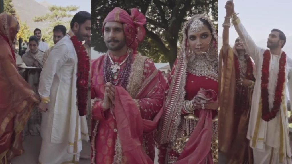 Ranaveer Singh Deepika Padukone Wedding Video Released after five Years of Marriage