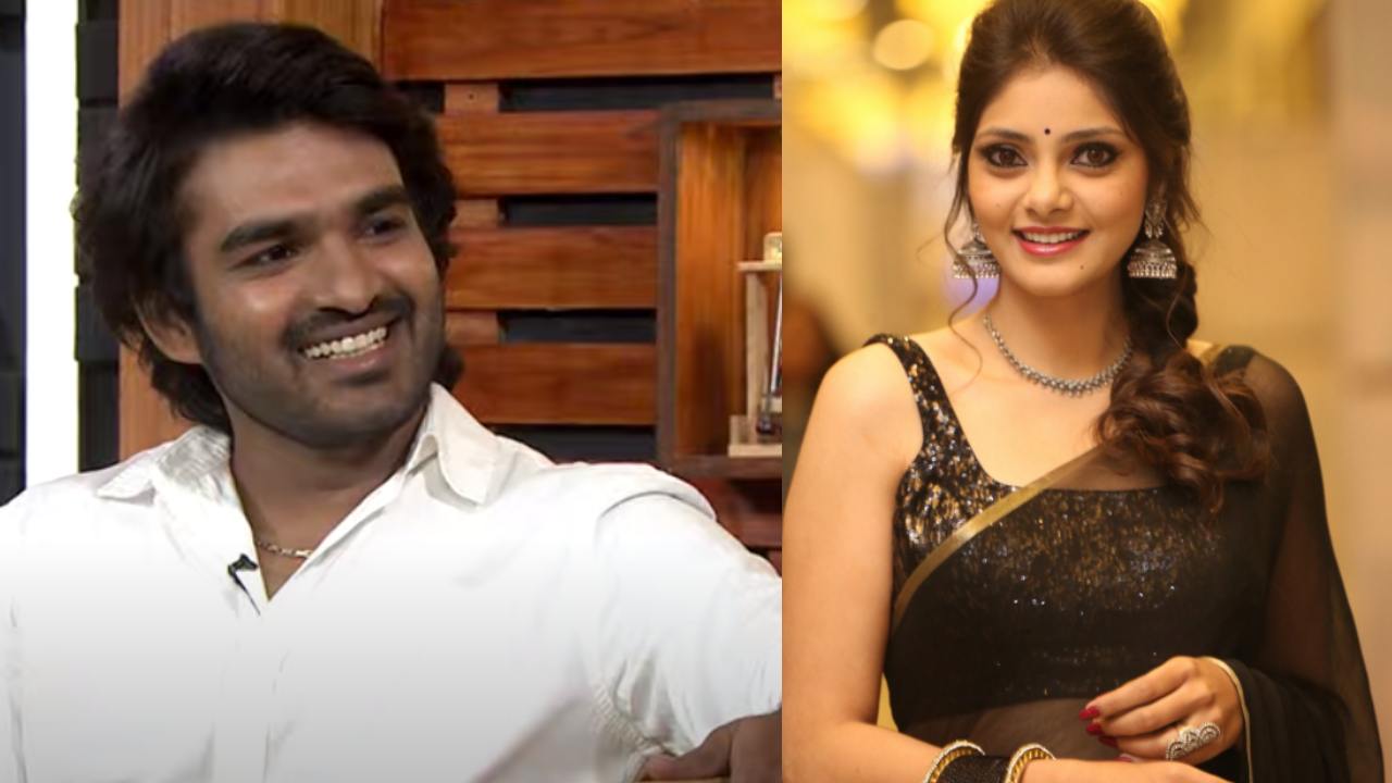 Kiran Abbavaram : కిరణ్ అబ్బవరం ఆ హీరోయిన్తో ప్రేమలో ఉన్నాడా? దొరికిపోయాను అంటూ సిగ్గుపడిపోతూ.. Kiran Abbavaram : కిరణ్ అబ్బవరం ఆ హీరోయిన్తో ప్రేమలో ఉన్నాడా? దొరికిపోయాను అంటూ సిగ్గుపడిపోతూ..