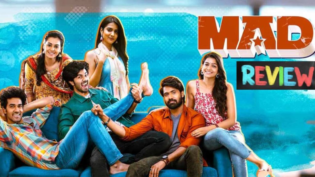 Narne Nithin Sangeeth Shobhan MAD Movie Review and Rating MAD Full length Comedy Entertainer