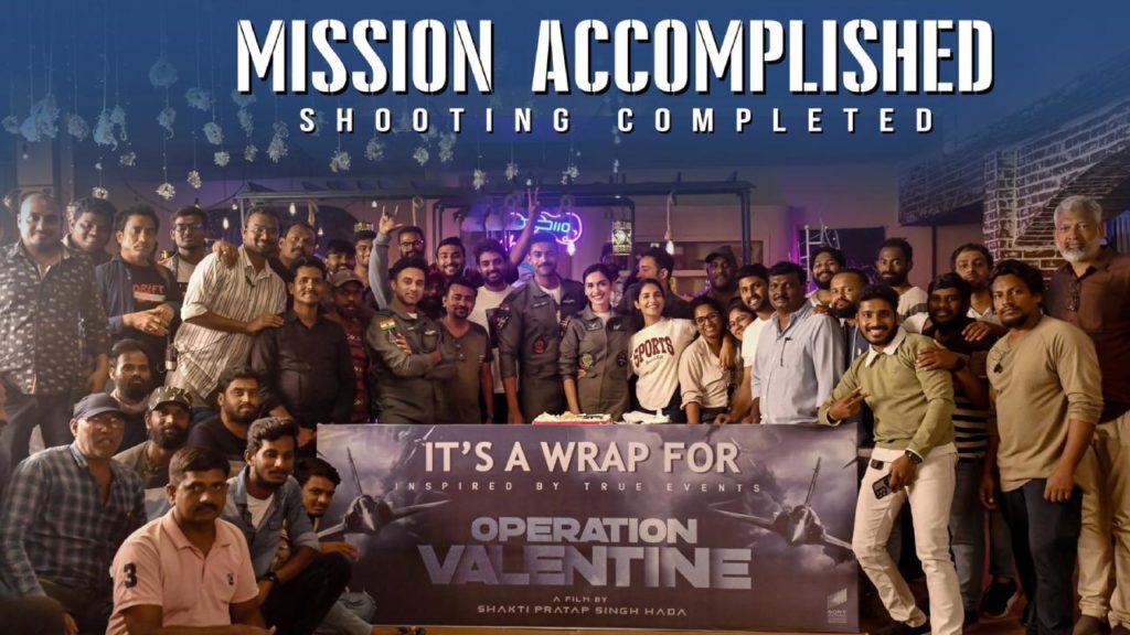 Varun Tej Operation Valentine Movie Shoot Completed