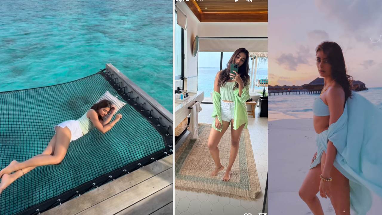 Pooja Hegde : బర్త్డే రోజు మాల్దీవ్స్ కి చెక్కేసిన బుట్టబొమ్మ.. సముద్రంలో హాయిగా పడుకొని.. Pooja Hegde : బర్త్డే రోజు మాల్దీవ్స్ కి చెక్కేసిన బుట్టబొమ్మ.. సముద్రంలో హాయిగా పడుకొని..