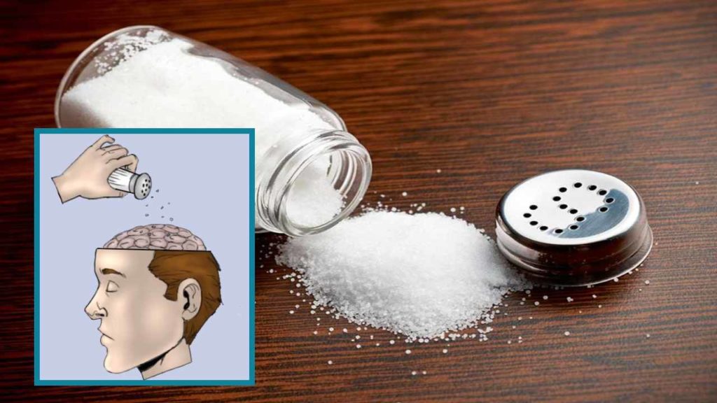 salt on brain function