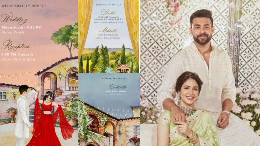 Varun Tej Lavanya Tripathi Marriage Venue Date and Muhurtham Full Details
